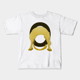 Pony Monogram Letter O Kids T-Shirt